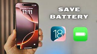 Best Settings for Battery Life - iPhone 16 Pro iOS 18