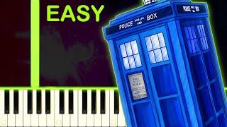 DOCTOR WHO THEME - EASY Piano Tutorial