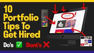 10 Website Portfolio Tips To Get Hired As A Graphic Designer