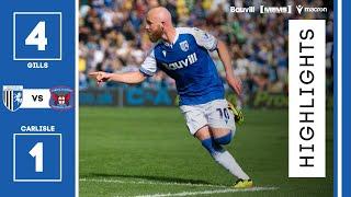 HIGHLIGHTS | Gillingham 4 Carlisle United 1