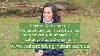 Naturcoach-Weiterbildung 2018 - Interview mit Nadine Kutz