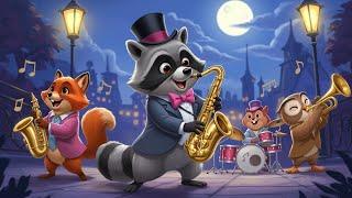 Kids Sleep Meditation RACCOON'S MOONLIGHT BAND Children's Bedtime Sleep Story