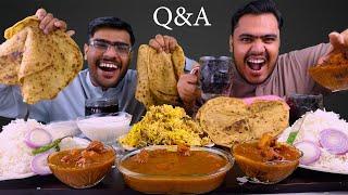 Desi Food Mukbang | Q&A | Online Earnings from Fiverr | YouTube Income