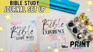 Set Up My Bible Experience Chapter Bible Study Journal - Remove Spine & Punch Holes - Amazon KDP