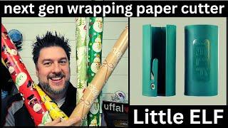  Next Gen Wrapping Paper Cutter - Little Elf vs Amazon cutter. Shark Tank Gift Wrap Cutter [475] 