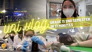 UNI VLOG A *realistic* Semester in UST SHS-Health Allied | lab experiments, ghost hunting, SHS week