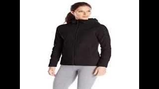 Check Calvin Klein Performance Women's Polar Fleece Hooded Jacket, Black, La Top List