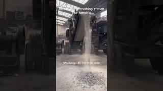Welcome to check our newest mobile quarry aggregate stone crushing station work,jaw crusher station