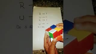 2/2 cube solving trick#short #trendingshort#ak cuber