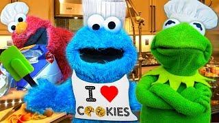 Cooking with Cookie Monster! Kermit the Frog and Cookie Monster's Cooking Show