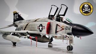 F-4 Phantom Tamiya 1/32 Scale Model Aircraft build video