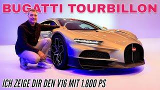 BUGATTI TOURBILLON: V16 Hybrid mit 1.800 PS | Mehr als ein Hypercar | Review