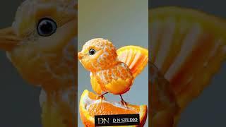 Cutest Orange Bird Ever  | Nature’s Beauty #Shorts #youtubeshorts #ytshorts #youtube