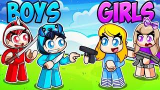 Boys vs Girls Roblox Rivals!