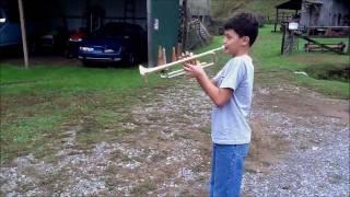 A Trumpet Duet with Jack the Donkey