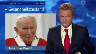 Papst Johannes Paul II. erneut im Krankenhaus (2005)