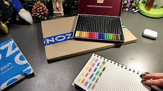 Hobby-VLOG: # 19 / chic gift from Oksana / new pencils / coloring