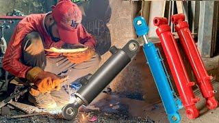 How Hydraulic Cylinder are Made | Hydraulic Cylinder Manufacturing Process | DIY Hydraulic Cylinder