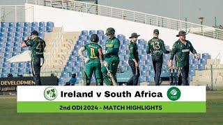 Ireland vs South Africa 2nd ODI, 2024 | Match Highlights