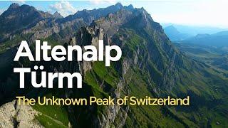 [4K] The Unknown Peak of Swiss: Altenalp Turm, Switzerland #travelspot