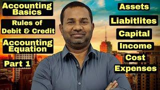 ACCOUNTING BASICS | FUNDAMENTALS OF ACCOUNTING |RULES OF DEBIT AND CREDIT | COMMERCE SPECIALIST |