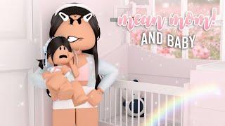 ꒰MEAN MOM AND BABY'S MORNING ROUTINE꒱ (BLOXBURG ROLEPLAY) || anniella εïз