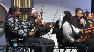 Winton Woods Middle School Orchestra and Band Concert - November 21, 2024