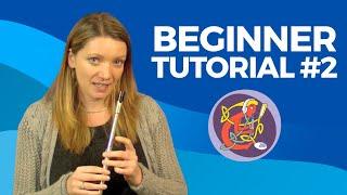 Irish Tin Whistle Lesson #2 - [The Basics] Rattlin' Bog 
