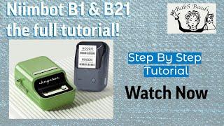 Learn How To Use Niimbot B1 And B21 In This Full Tutorial.