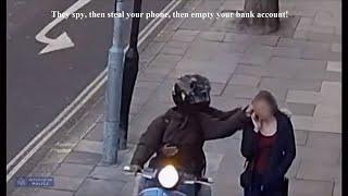 Phone thefts - they spy first, steal phones then empty bank accounts - be warned (UK) 15/Sep/2024