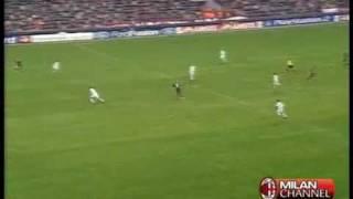 Shevchenko 1-0 Real Madrid - 2003 _ MilanChannel Comment