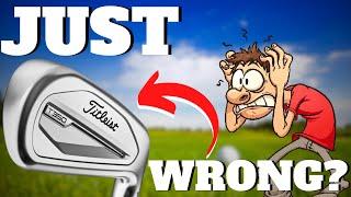 NO Wonder... He got rid of these Titleist T350 Irons!?