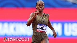 Sha'Carri Richardson posts LIGHTNING-FAST time in 200m Trials heat | NBC Sports