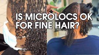 Is Microlocs Good for Fine Hair?