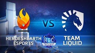 HGC 2018 Western Clash - Day 1 - HeroesHearth Esports vs. Team Liquid - Game 1