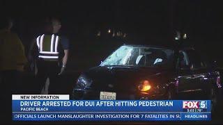 Driver arrested for DUI after hitting, killing pedestrian in Pacific Beach