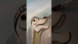 Brachiosaurus- Dinosaur Timelapse painting