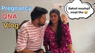Pregnancy journey Qna || Emotional moments || Shivam and Babita #pregnancy #journey #video