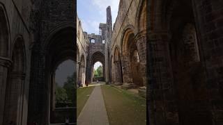 stunning Kirkstall Abbey ruins, considered one of the best preserved Cistercian monasteries in uk