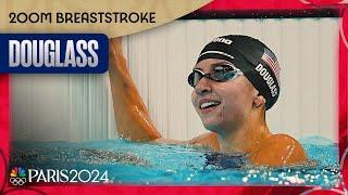 Kate Douglass GOLDEN for Team USA in women’s 200m breaststroke final | Paris Olympics | NBC Sports