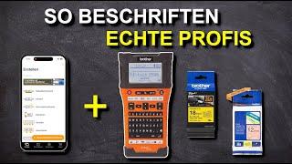 Brother PT-E550WVP - Professionelles Beschriftungsgerät für das Elektrohandwerk - inkl WLAN Funktion