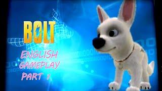 BOLT THE VIDEOGAME GAMEPLAY IN ENGLISH PART 1 - ROKIPOKI - VIDEO GAME MOVIES