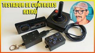 FAÇA VOCÊ MESMO SEU TESTADOR DE CONTROLES DE ATARI, MASTER SYSTEM E ODYSSEY.