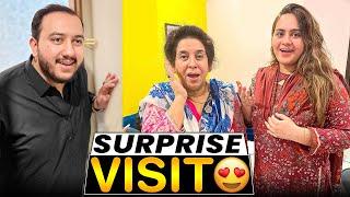 Karachi aa k sari family ko surprise kardia| flight k liye late hogay🫤