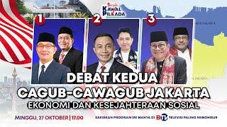  LIVE | Debat Kedua Cagub-Cawagub Jakarta 2024 - Bersatu Kawal Pilkada | Beritasatu