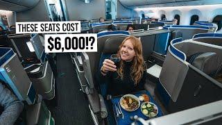 Our First Time Ever Flying FIRST CLASS! - Was This Worth $6000?? (United Food & Flight Review)