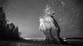 Hopewell Rocks - Stars Among the Clouds