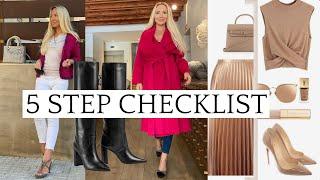 HOW TO LOOK CHIC, EFFORTLESS & STYLISH  5 STEP CHECKLIST HOW TO LOOK YOUR BEST