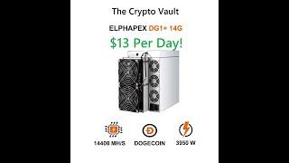 ElphaPex DG1+ ASIC Miner Review | The Crypto Vault