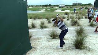 Bubba Watson pulls off crazy good shot at the Hero World Challenge